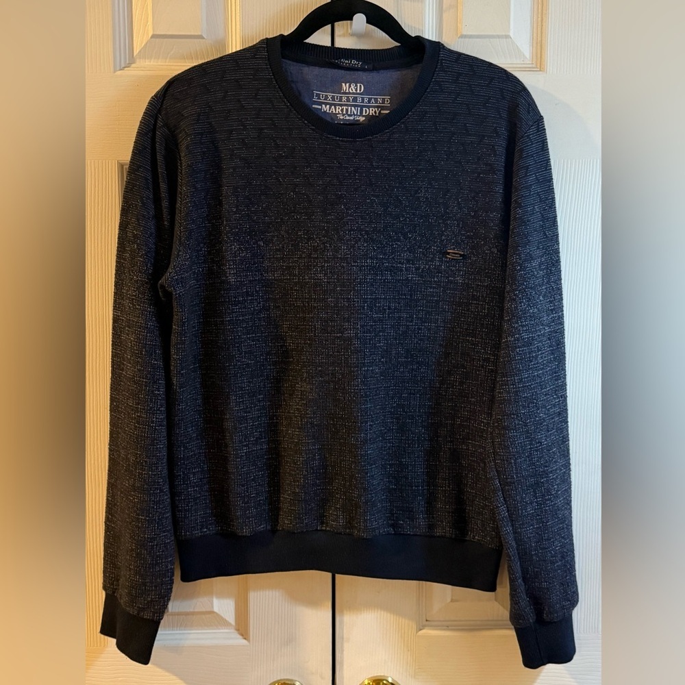 Men's Navy Crewneck Sweater